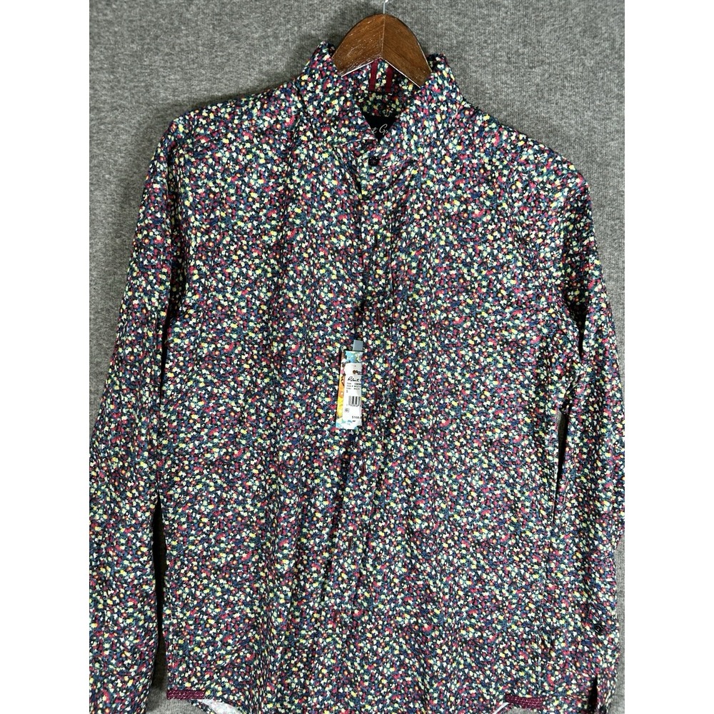 New Robert Graham Multicolor Paisley Shirt w/Different‎ Paisley Canemah - Picture 4 of 6
